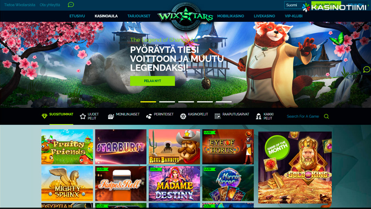 Wixstars Casino - kasinoaula